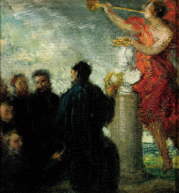  方丹·拉图尔 Fantin-Latour 德拉克洛瓦的敬意 HOMMAGE à EUGèNE DELACROIX